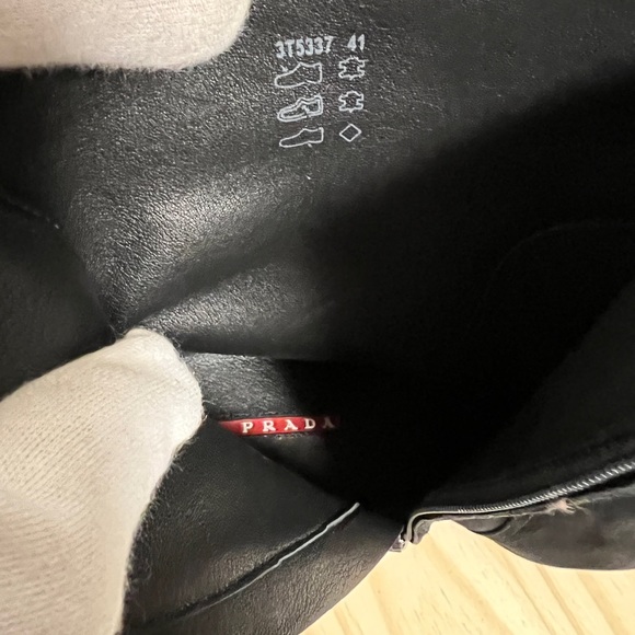 PRADA NEW platform leather boots! - Picture 12 of 13